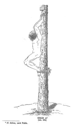Crucifixion on a stake cir 294