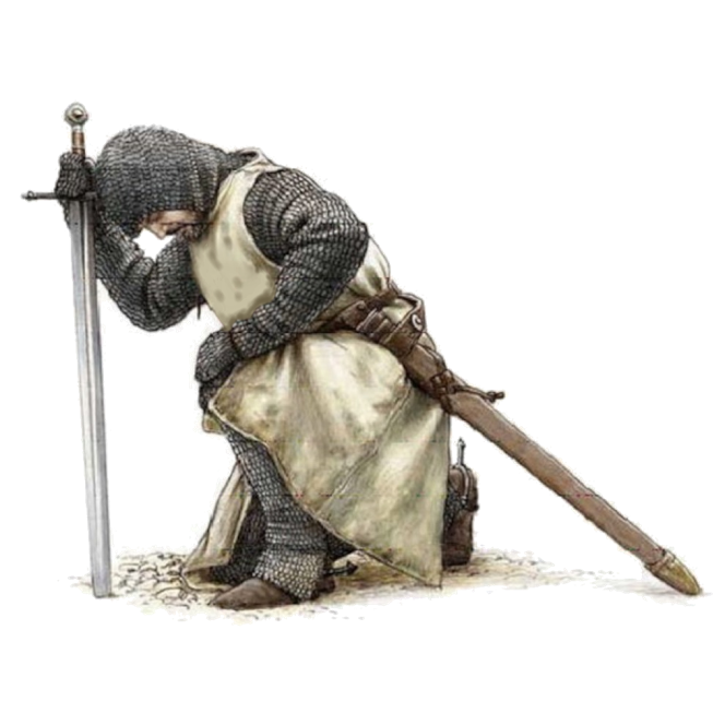 Worship is bowing in adoration.